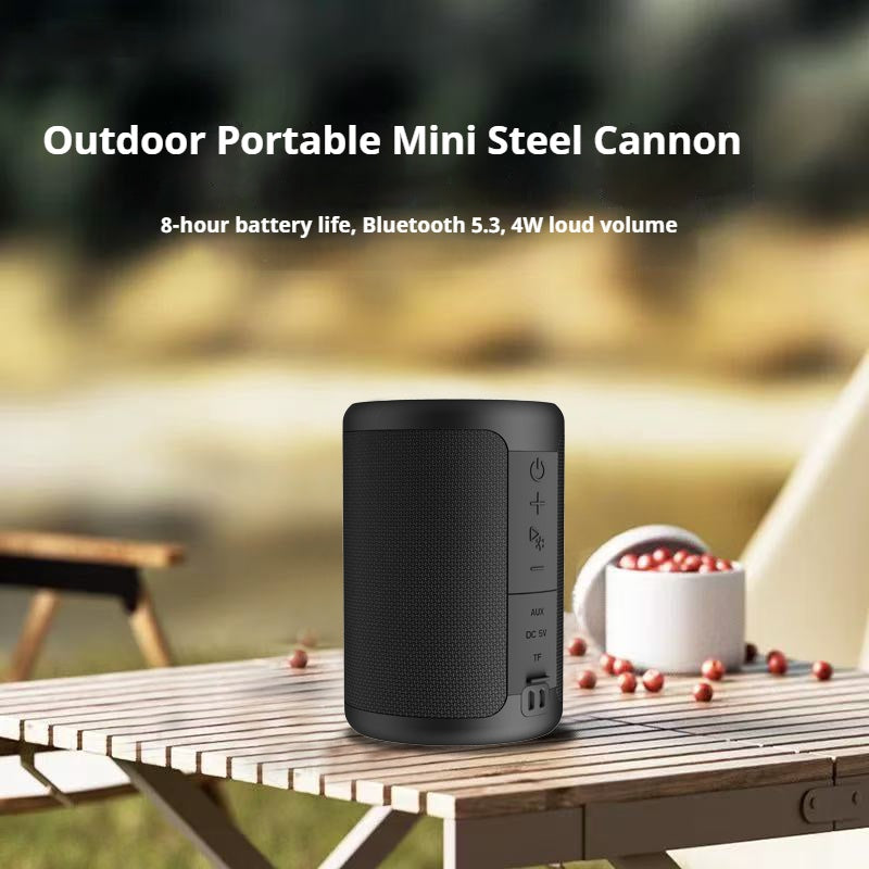 Haut-parleur Bluetooth portable Petite basse Musique Loud Son sans fil Mini haut-parleur