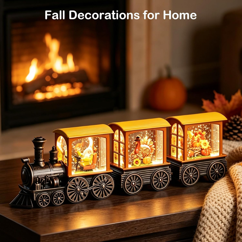 Décorations d'automne de lanterne de Snow Globe pour la maison