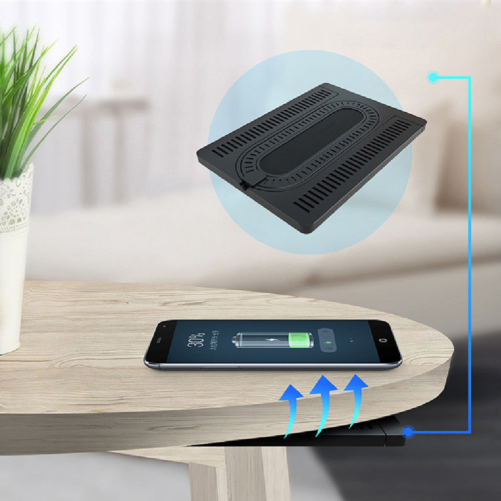 Jeu de chargeur rapide de téléphone sans fil de bureau caché