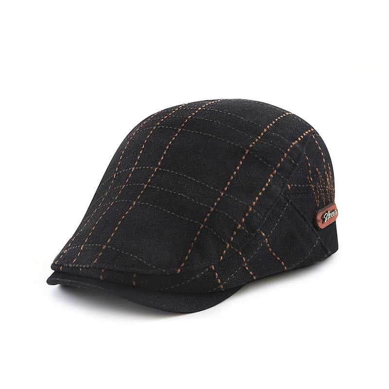 Beret élégant rétro casual pour hommes