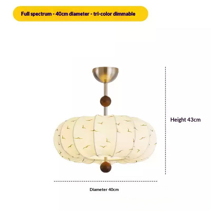 Vintage style chambre plafond lumière Mid Century inspiré Creative citrouille en forme de fixation