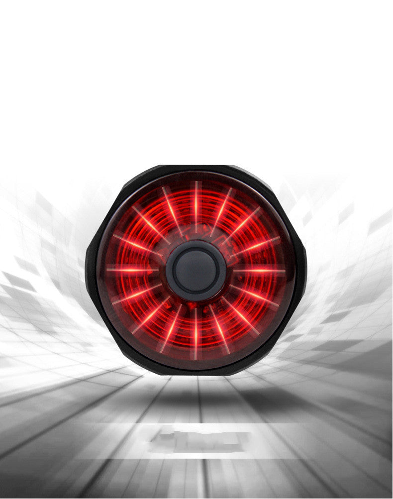 Lampe de vélo de montagne à queue de frein intelligente