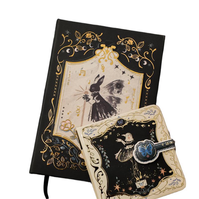 Retro Art THALO Goth Style Notebook