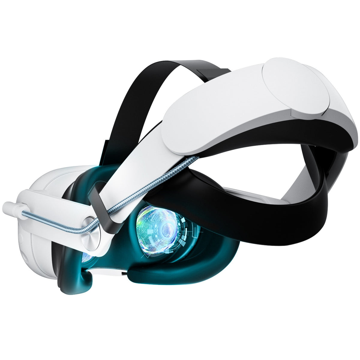 Oculus Quest3 Tête Port 18W VR Verres à charge rapide Meta Bandeau Accessoires 10000mAh Larg