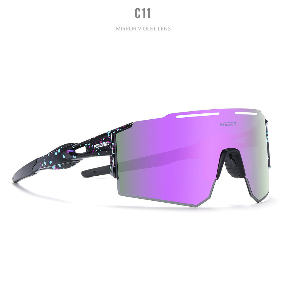 Lunettes de soleil à vélo polarisées Lunettes de soleil ultralégères
