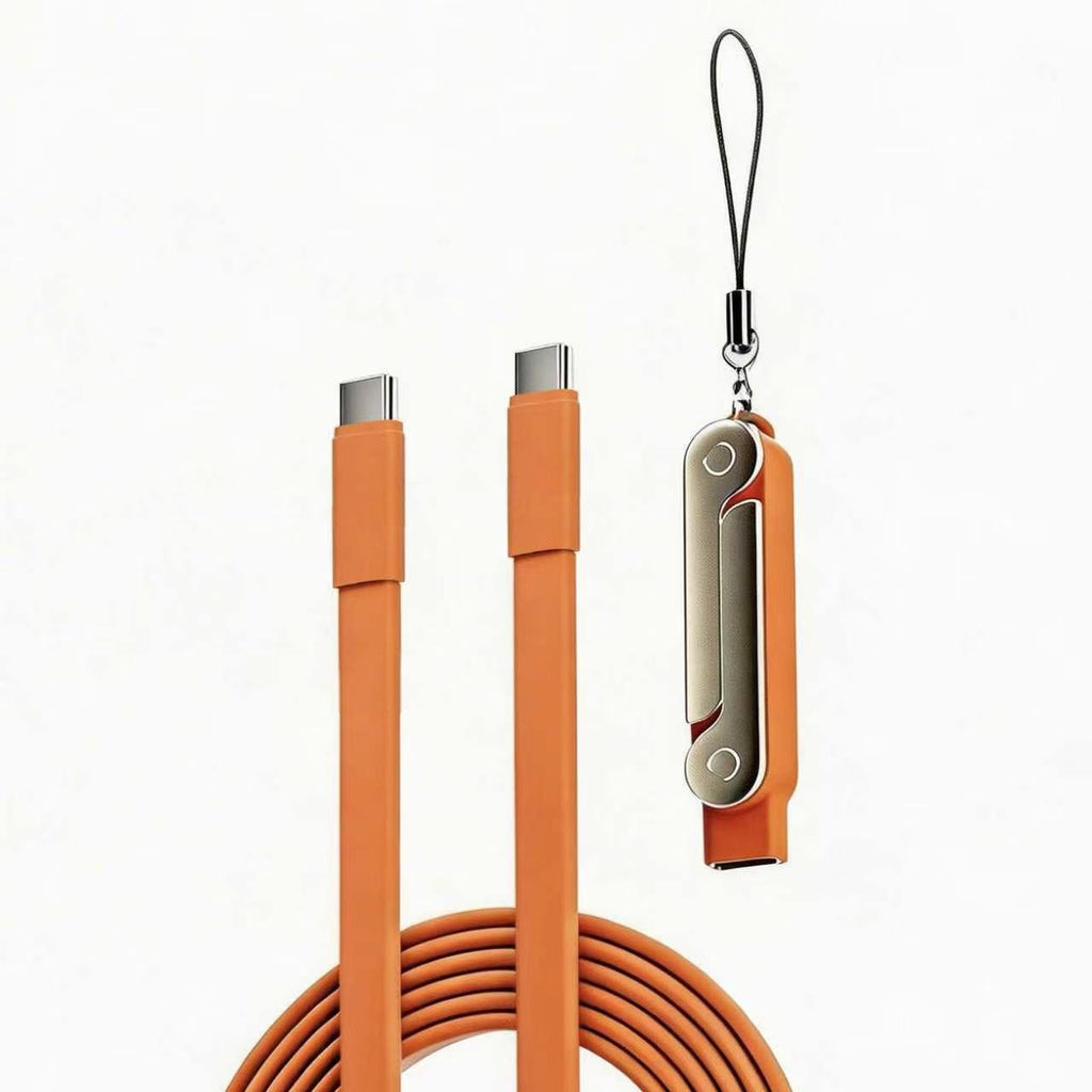 Câble de charge Super-Fast de type C double silicone