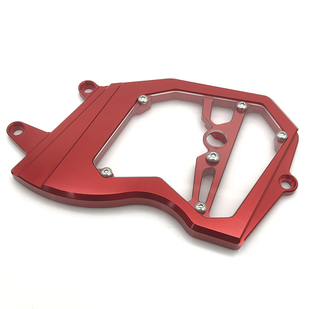 Pièces de moto modifiées Couverture de roue de chaîne Petite plaque de dent Couverture de petite chaîne