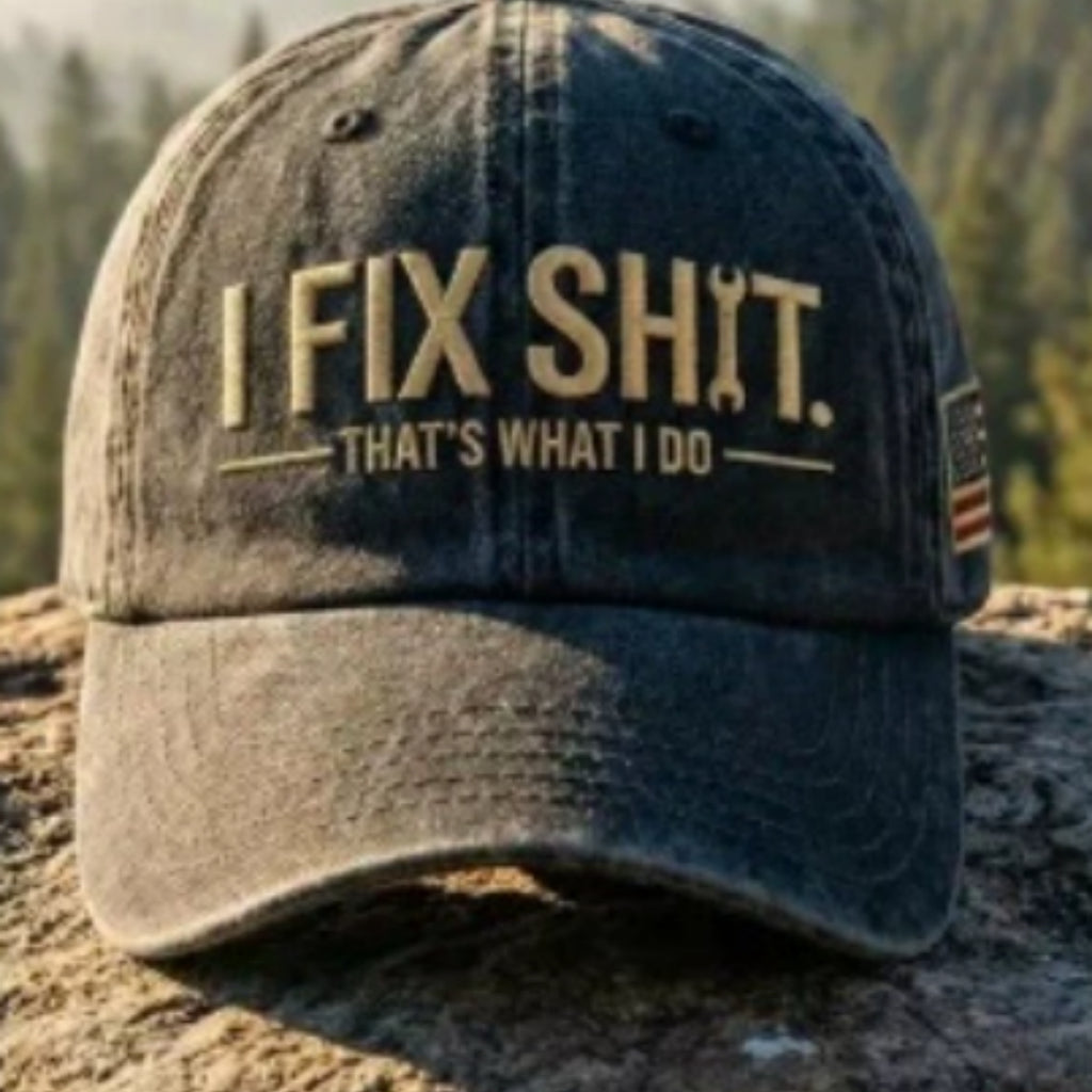 Casquette de baseball imprimée pour texte créatif et polyvalent