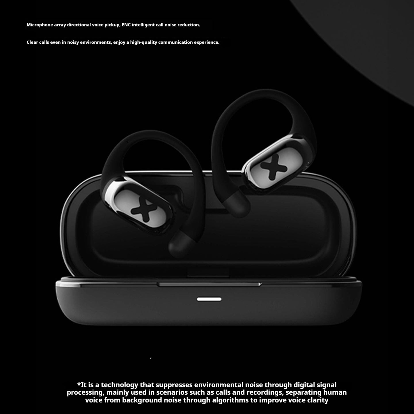 Casques Bluetooth intelligents AI D55PRO Avec le modèle Deepseek pour la traduction simultanée