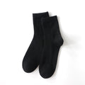 Mid-High Tube Pure Couleur Chaussettes en cachemire Chaussettes de maternité unisexe Hiver Chaussettes épaisses froides Guerre