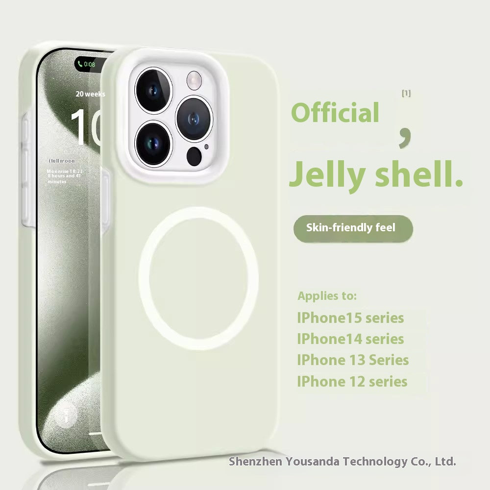 Jelly liquide magnétique Silica Gel boîtier de téléphone