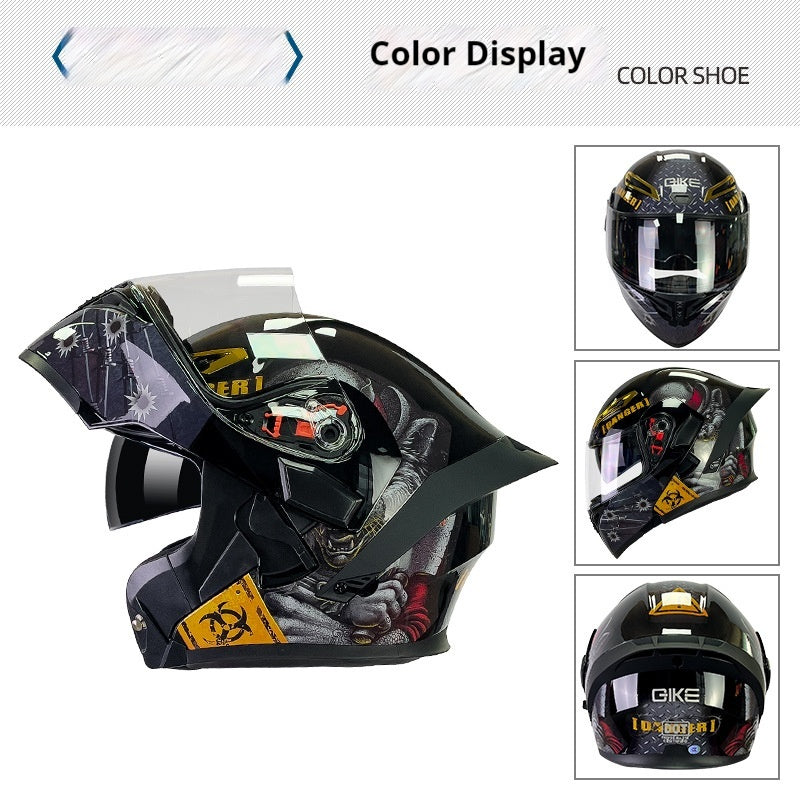 Personnalisé Big Tail Knight Sécurité Quatre saisons Casque universel