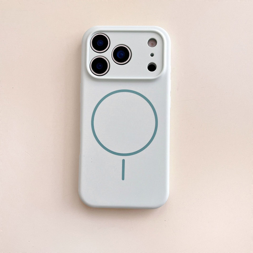 Precision Cut Silicone Magnetic Button Phone Case