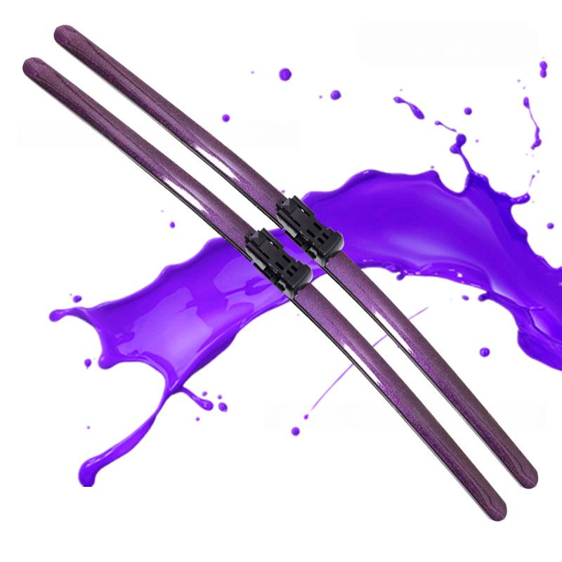 Wiper pare-brise en fibre de carbone coloré