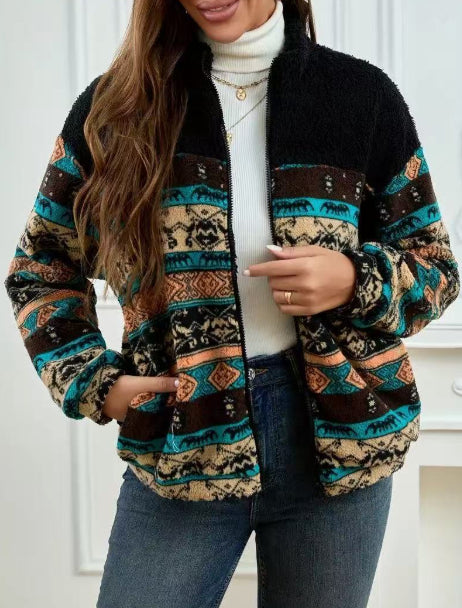Cardigan Zip pour l'automne et l'hiver