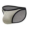 Slip de taille basse en couleur solide pour homme