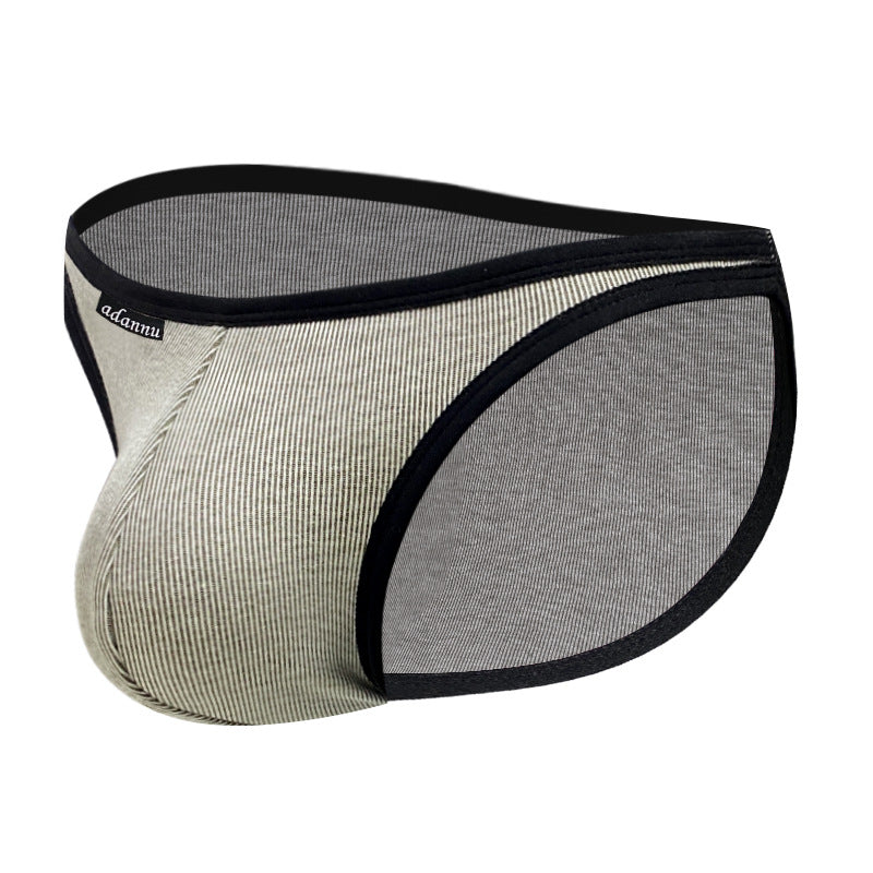 Slip de taille basse en couleur solide pour homme