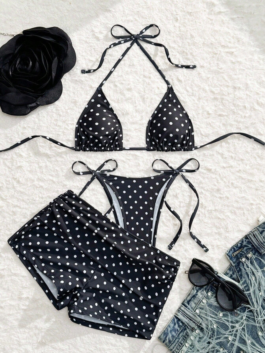 Ensemble de maillots de bain à deux pièces pour femmes