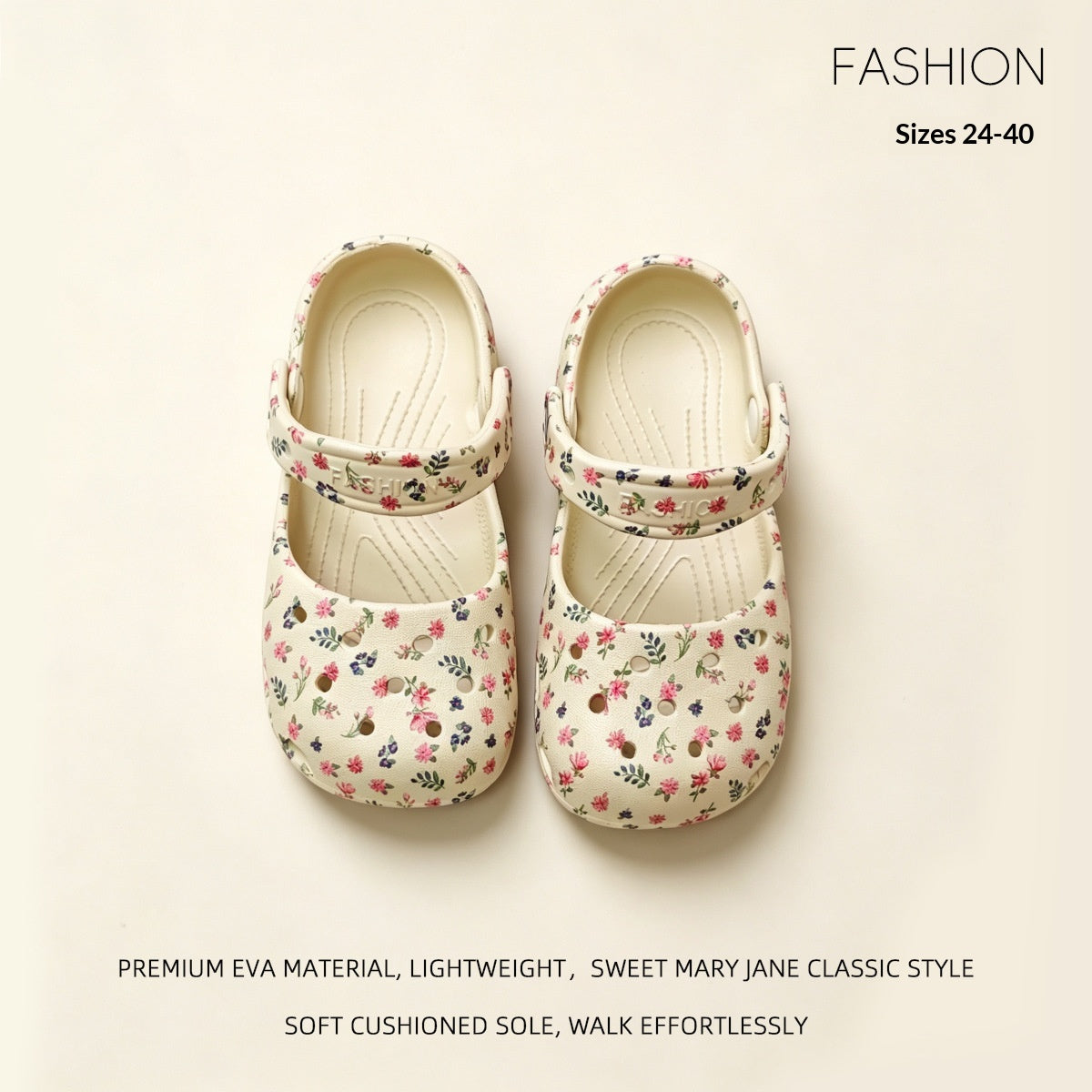 Chaussures décoratives antidérapantes pour filles