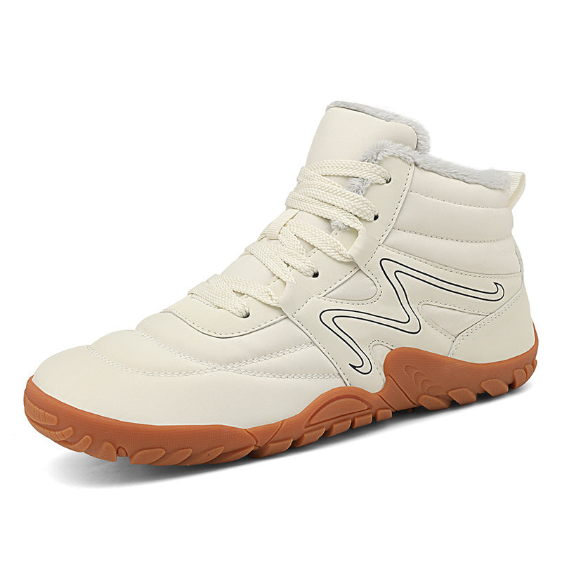 Bottes de neige chaudes d'hiver et en peluche pour hommes