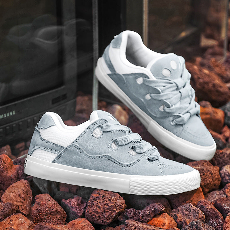 Men's Synthetic Leather Skateboard Shoes