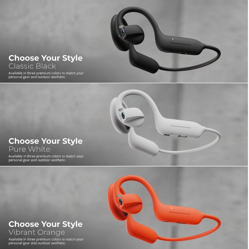 Smart Camera Bluetooth Headphones