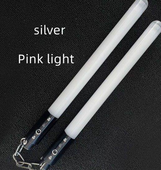 Léger rendement Nunchaku avec des motifs fluidifiants Léger deux employés de section pour Prac