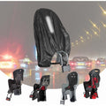 Couverture de pluie pour siège à vélo – Ensemble d'accessoires de soirée