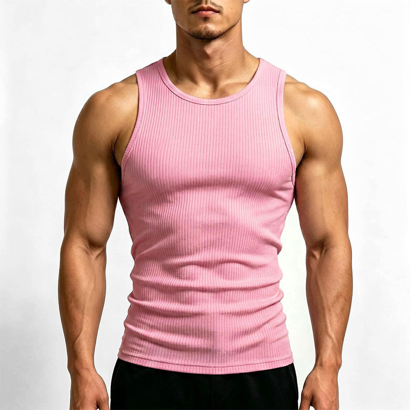 Haut sport sans manches pour hommes