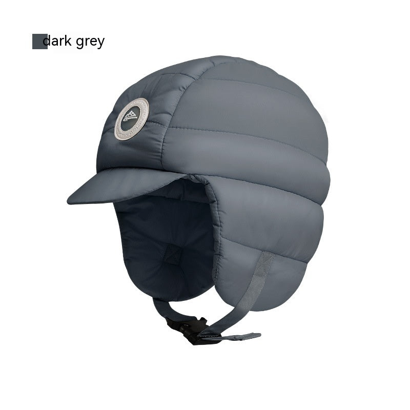 Chapeau en peluche Down pour femmes Cyclisme Windproof Waterproof Protection des oreilles Chapeaux de mode chauds Gagner