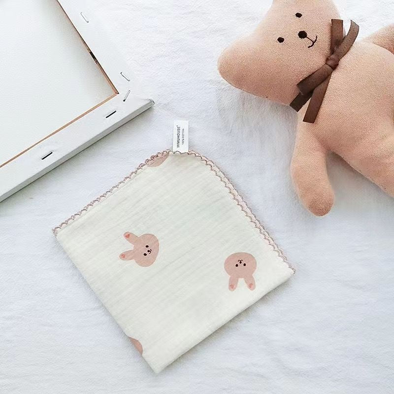 Fil de coton Baby Serviette visage Lait Serviette Bébé Nourrissant Serviette Salive mouchoir