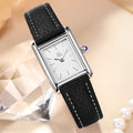 Montre Retro Minority Montre Mode Imperméable Quartz Montre Haute Sens Petite montre carrée