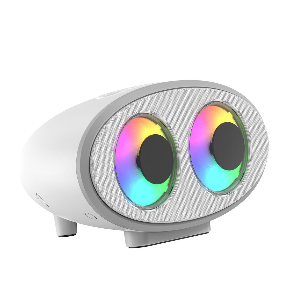 Cartoon Eye Bluetooth Haut-parleur blanc bruit RGB effet de lumière coloré