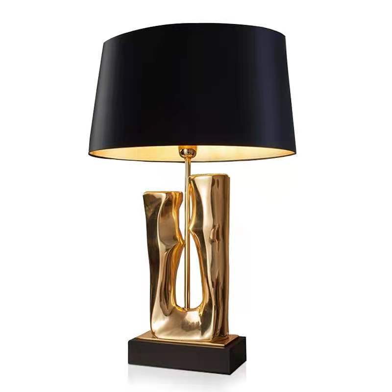 Lampe de table mode légère-luxe minimaliste art créatif