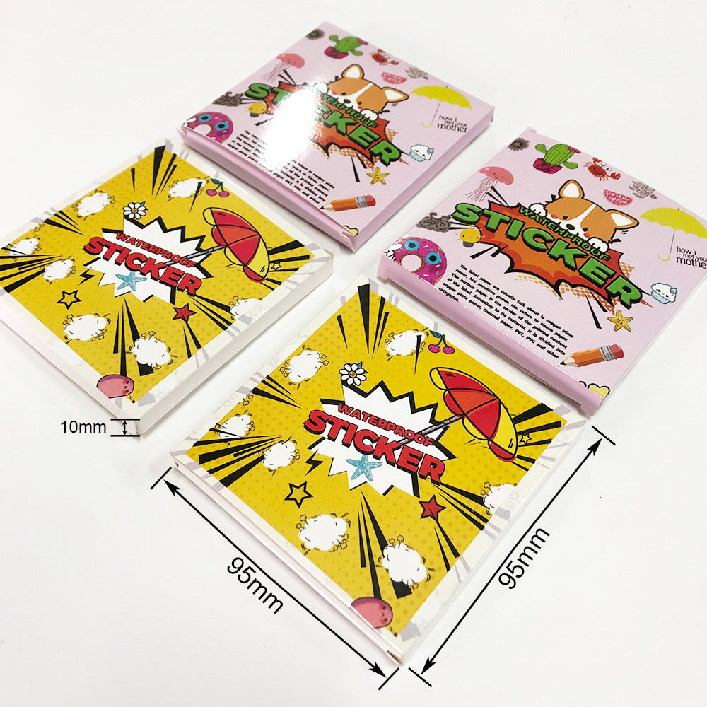 50 Stickers Graffiti en cristal rêveux