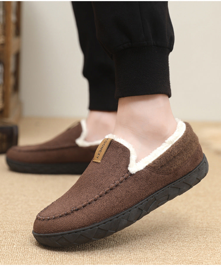 Chaussures de coton pour hommes pour les voyages en plein air
