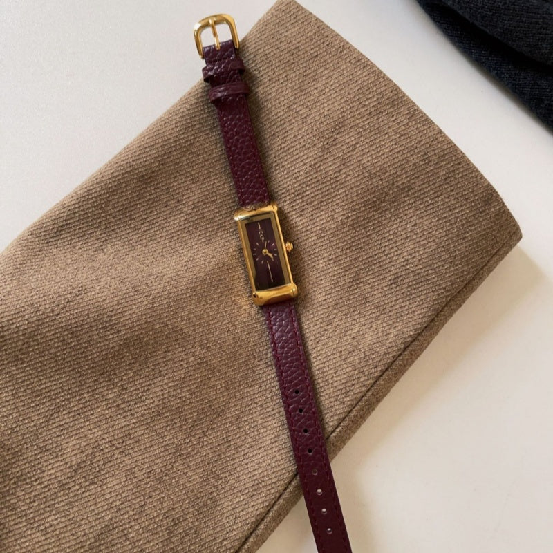 Meilleurs ventes Ankla Red Year Watch pour les femmes Vintage Style