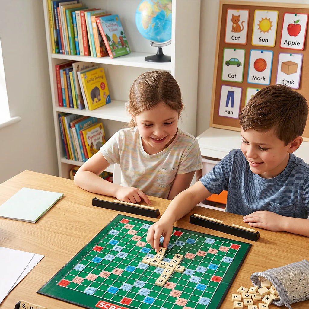 Scrabble jeu de société classique d'origine jeu et les enfants de la famille scellés une Dult Edition