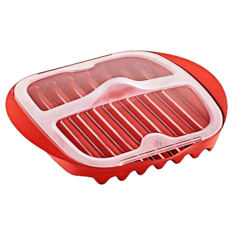 Plaque en plastique Micro-ondes Bacon Grill