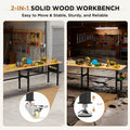 96in Workbench réglable avec pegboard latéral