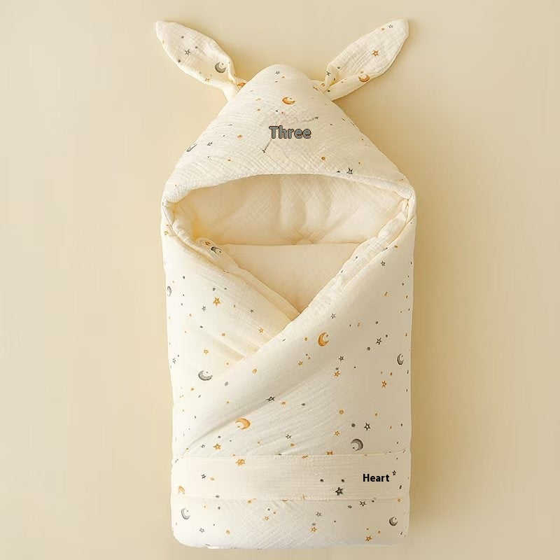 Nouveau-né Crêpe Bean Bag Nouveau-né Automne et couverture de bébé d'hiver