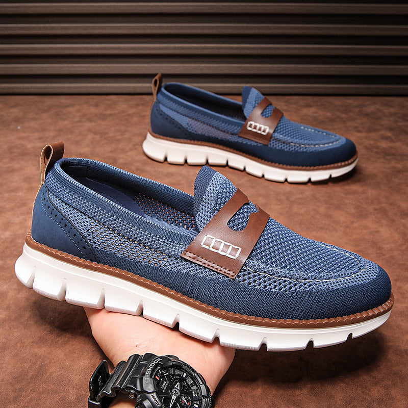 Sneakers occasionnels respirants pour hommes