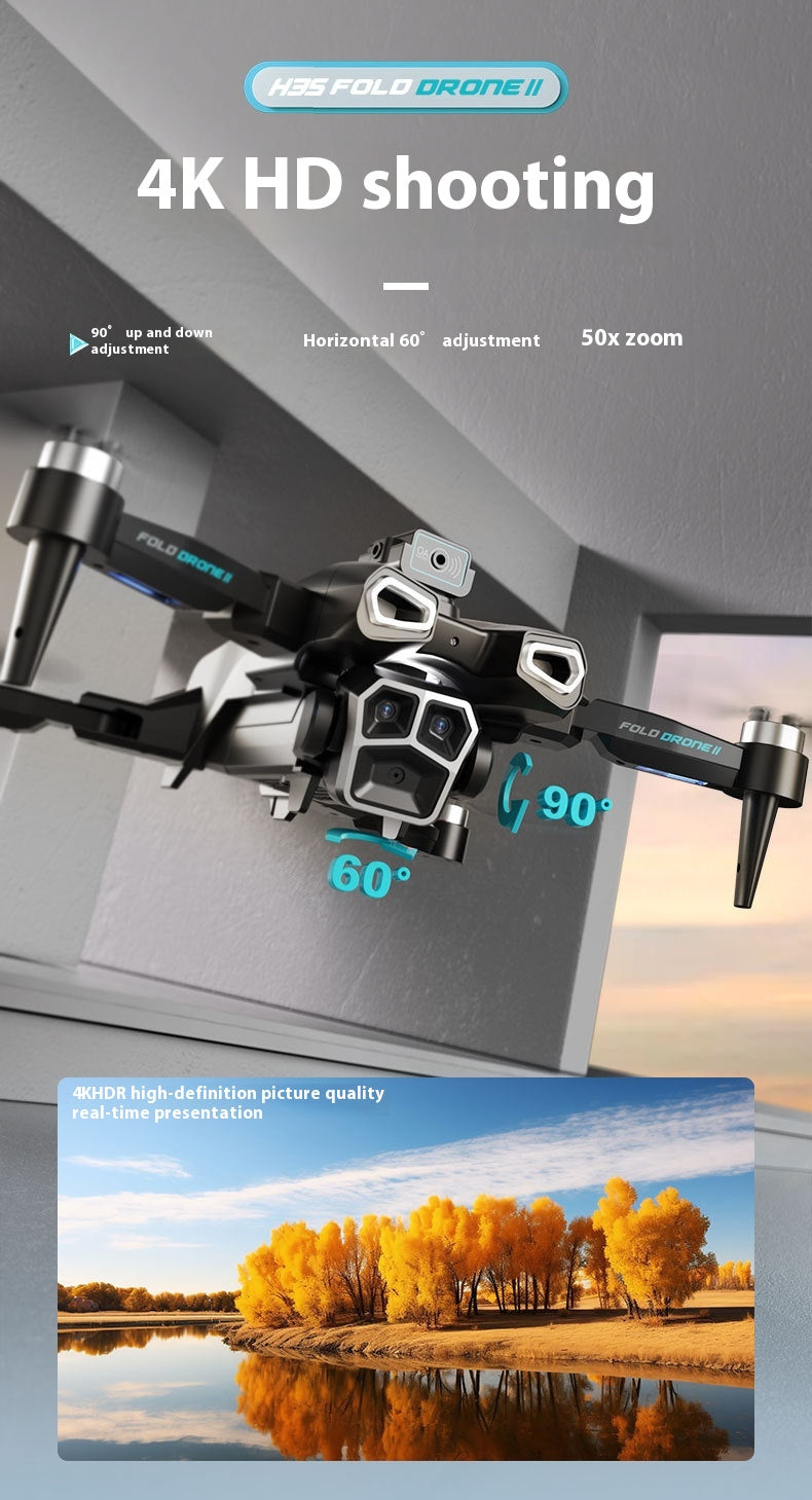 H35 Photographie aérienne UAV Évitement d'obstacles HD de 8k