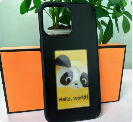 Personnalité HD E-Ink Cas de téléphone écran