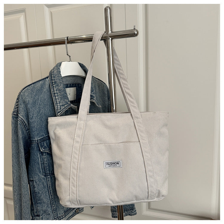 Sac à bandoulière casual et polyvalent de grande capacité