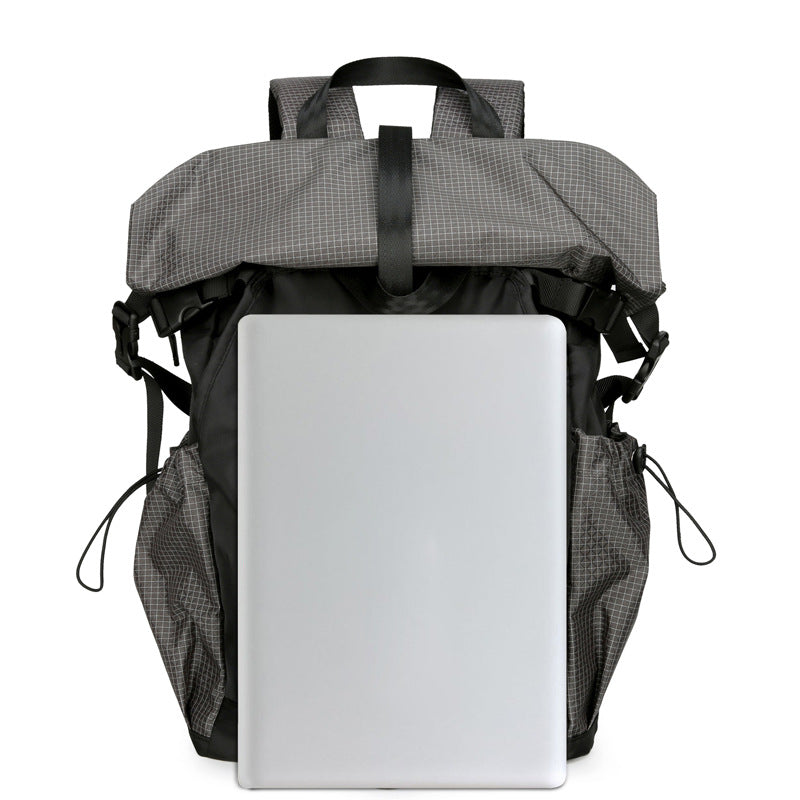 Sports Outdoor Hiking Cycling Foldable Roll-Top Backpack