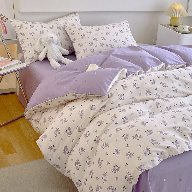 Couverture de courtepointe en coton pour usage domestique