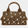 Sac à main de navette à rivet mode dans un style punk