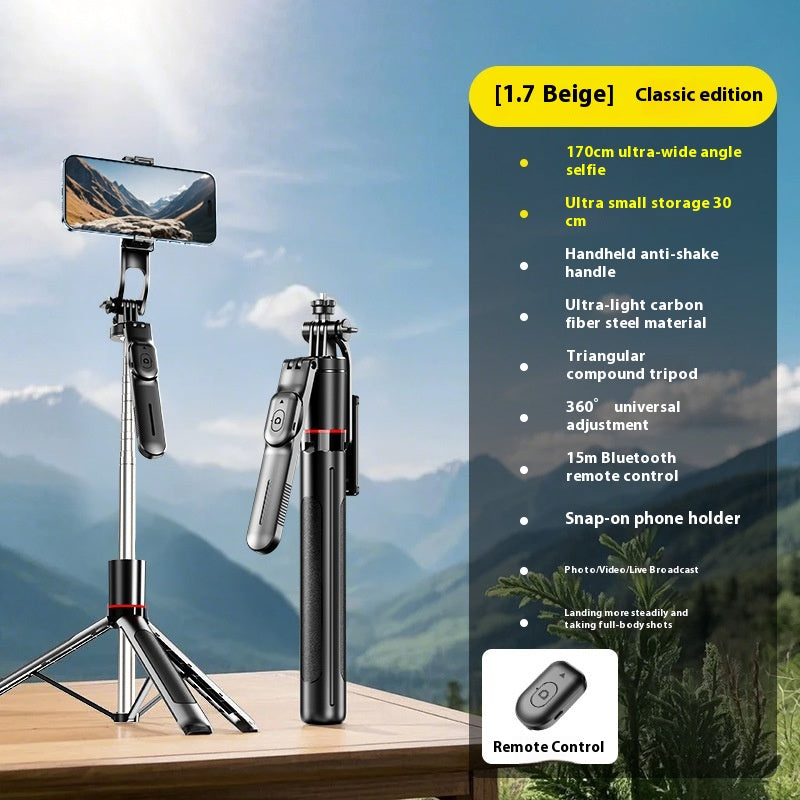 Stick Selfie Trépied portable Bluetooth Tige télescopique