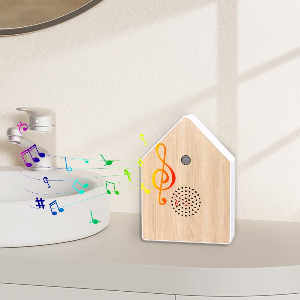 Creative Birdhouse Music Box Lecteur audio de chanson d'oiseau activé par le mouvement